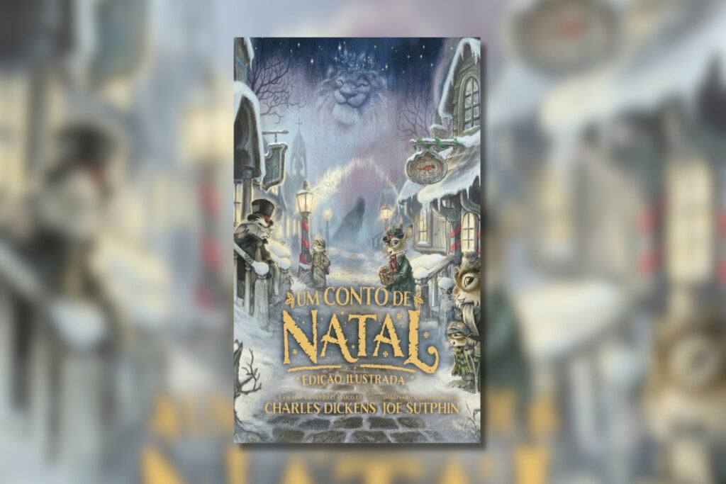 O clássico ‘Um conto de Natal’ vai conquistar os corações dos pequenos (Imagem: Reprodução digital | Editora: Mundo Cristão)