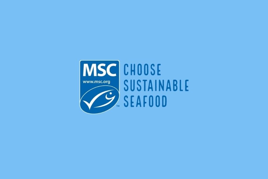 Certificação Sustainable Seafood do Marine Stewardship Council atesta que os frutos-do-mar são de origem sustentável (Imagem: Reprodução digital | Conselho de Manejo Marinho)