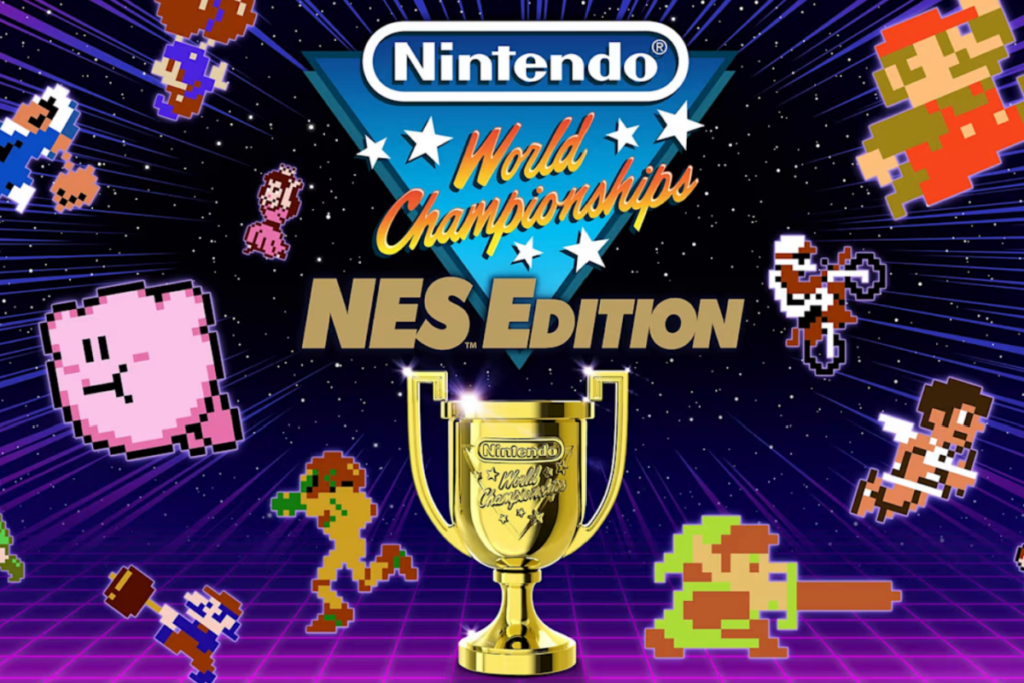 NES Edition traz de volta a nostalgia dos campeonatos de videogame com Super Mario, Zelda e mais (Imagem: Reprodução digital | Nintendo)