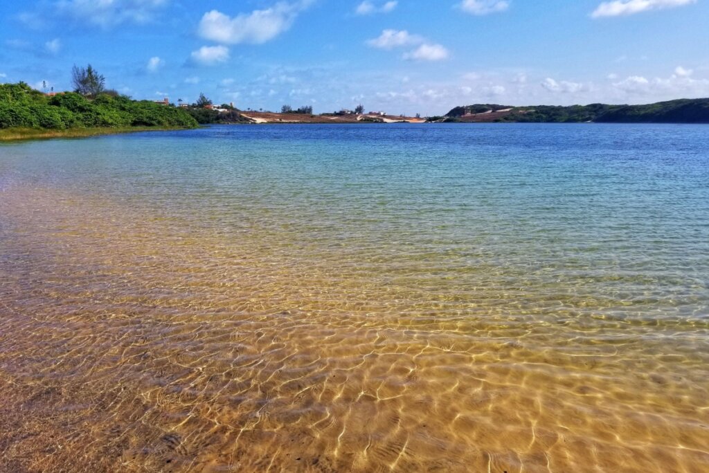 Lagoa de Arituba em Nísia Floresta, com águas cristalinas