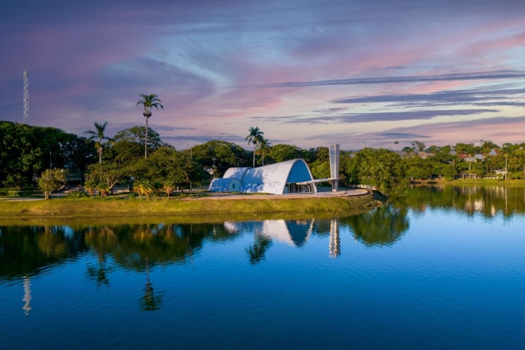 Lagoa da Pampulha, em Belo Horizonte